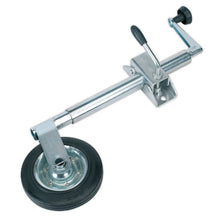 Load image into Gallery viewer, Sealey Jockey Wheel &amp; Clamp 35mm - 150mm Solid Wheel
