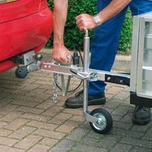 Load image into Gallery viewer, Sealey Jockey Wheel &amp; Clamp 35mm - 150mm Solid Wheel
