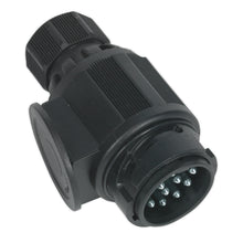 Load image into Gallery viewer, Sealey Towing Plug 13-Pin Euro Plastic 12V Twin Inlet
