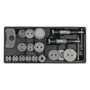 Sealey Topchest & Rollcab Combination 14 Drawer Ball-Bearing Slides - Red/Grey & 1233pc Tool Kit (Premier)
