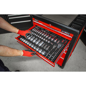 Sealey Tool Tray, Socket Set 55pc 3/8" & 1/2" Drive (Premier)