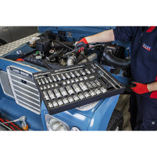 Load image into Gallery viewer, Sealey Tool Tray, Socket Set 55pc 3/8&quot; &amp; 1/2&quot; Drive (Premier)
