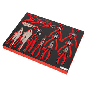 Sealey Tool Tray, Pliers Set 14pc (Premier)