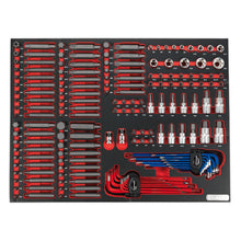 Load image into Gallery viewer, Sealey Tool Tray, Specialised Bits &amp; Sockets 177pc (Premier)
