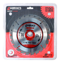 Load image into Gallery viewer, Abracs TCT Blade 190mm x 30mm x 24T - Wood
