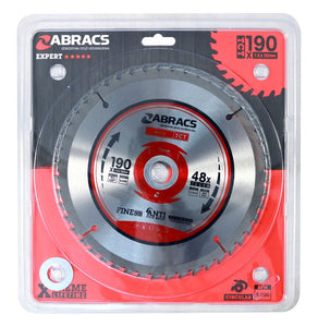 Abracs TCT Blade 190mm x 30mm x 48T - Wood