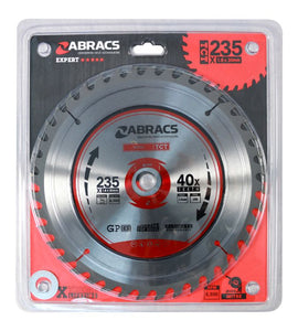 Abracs TCT Blade 235mm x 30mm x 40T - Wood