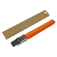 Load image into Gallery viewer, Sealey Ratchet Tie Down 25mm x 5M Polyester Webbing, Corner Protector 600kg Breaking Strength
