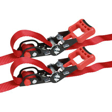 Load image into Gallery viewer, Sealey Slide Ratchet Strap 32mm x 3M Polyester Webbing, S-Hooks 1200kg Breaking Strength
