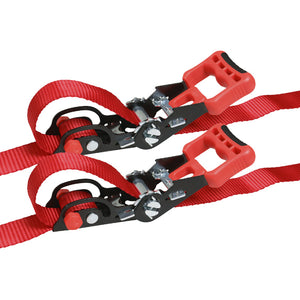 Sealey Slide Ratchet Strap 32mm x 3M Polyester Webbing, S-Hooks 1200kg Breaking Strength