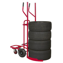 Load image into Gallery viewer, Sealey Tyre Trolley - 150kg Capacity
