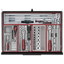 Load image into Gallery viewer, Teng PRO35 26&quot; Mega Master 16 Drawer Tool Kit Black 1033pcs
