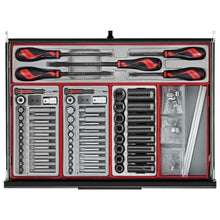 Load image into Gallery viewer, Teng PRO35 26&quot; Mega Master 16 Drawer Tool Kit Black 1033pcs
