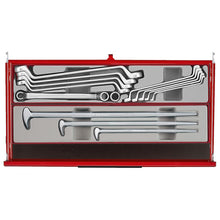 Load image into Gallery viewer, Teng PRO35 26&quot; Mega Master 16 Drawer Tool Kit Red 1033pcs
