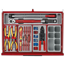 Load image into Gallery viewer, Teng PRO35 26&quot; Mega Master 16 Drawer Tool Kit Red 1033pcs
