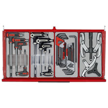 Load image into Gallery viewer, Teng PRO35 26&quot; Stack Rollcab 14 Drawer Tool Kit Red 1034pcs
