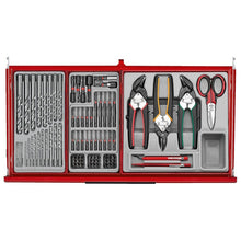 Load image into Gallery viewer, Teng PRO35 26&quot; Stack Rollcab 14 Drawer Tool Kit Red 1034pcs
