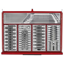 Load image into Gallery viewer, Teng PRO35 26&quot; Stack Rollcab 14 Drawer Tool Kit Red 1034pcs
