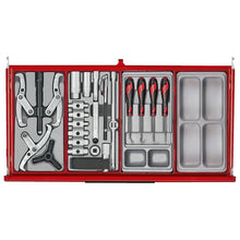 Load image into Gallery viewer, Teng PRO35 26&quot; Stack Rollcab 16 Drawer Tool Kit Red 753pcs
