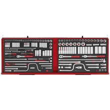 Load image into Gallery viewer, Teng PRO35 53&quot; Monster Stack Rollcab 19 Drawer Tool Kit FOAM Red 1133pcs
