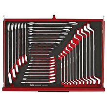 Load image into Gallery viewer, Teng PRO35 53&quot; Monster Stack Rollcab 19 Drawer Tool Kit FOAM Red 1133pcs
