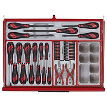 Load image into Gallery viewer, Teng PRO35 53&quot; Monster Stack Rollcab 19 Drawer Tool Kit Red 1295pcs
