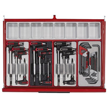 Load image into Gallery viewer, Teng PRO35 53&quot; Monster Stack Rollcab 19 Drawer Tool Kit Red 1295pcs
