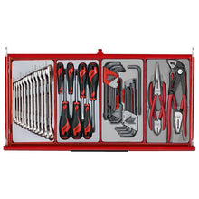 Load image into Gallery viewer, Teng PRO35 26&quot; Tool Chest Tool Kit 4 Drawer Red 137pcs
