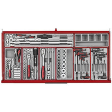 Load image into Gallery viewer, Teng PRO35 37&quot; Rollcab 7 Drawer Tool Kit Red 663pcs
