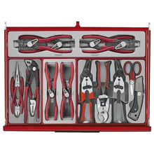 Load image into Gallery viewer, Teng PRO35 53&quot; Rollcab 9 Drawer Tool Kit Red 615pcs
