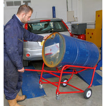 Load image into Gallery viewer, Sealey Drum Stillage Mobile 205L/48gal
