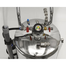 Load image into Gallery viewer, Sealey Air Operated Fuel Drainer 40L Stainless Steel
