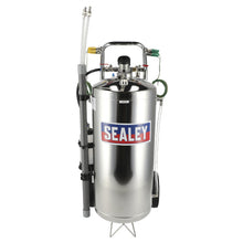 Load image into Gallery viewer, Sealey Air Operated Fuel Drainer 40L Stainless Steel
