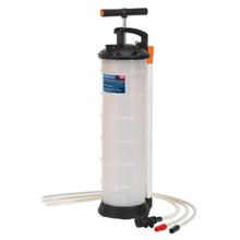 Load image into Gallery viewer, Sealey Vacuum Oil &amp; Fluid Extractor Manual 6.5L - 5.8 and 6.7mm Suction Probes
