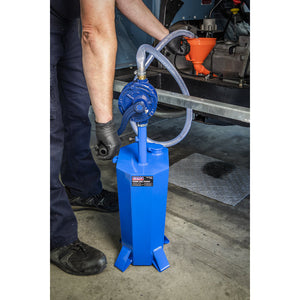 Sealey Gear Oil Pump, 10.5L Steel Reservoir