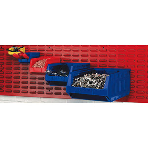 Sealey Plastic Storage Bin 310 x 500 x 190mm Blue - Pack of 12