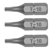 Load image into Gallery viewer, Teng Bit TPX10 25mm Long 1/4" Hex Drive 3pcs
