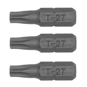 Teng Bit TPX27 25mm Long 1/4" Hex Drive 3pcs