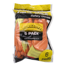Load image into Gallery viewer, Sealey Super Grip Knitted Gloves Latex Palm Large - Pack of 6 Pairs
