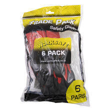 Load image into Gallery viewer, Sealey Flexi Grip Nitrile Palm Gloves Large - Pack of 6 Pairs
