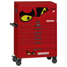 Load image into Gallery viewer, Teng PRO35 37&quot; Stack Rollcab 12 Drawer Tool Storage Red
