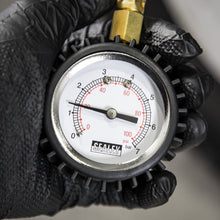 Load image into Gallery viewer, Sealey Tyre Pressure Gauge, Clip-On Chuck 0-7bar(0-100psi)
