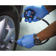 Load image into Gallery viewer, Sealey Digital Tyre Pressure Gauge, Twin Push-On Connector
