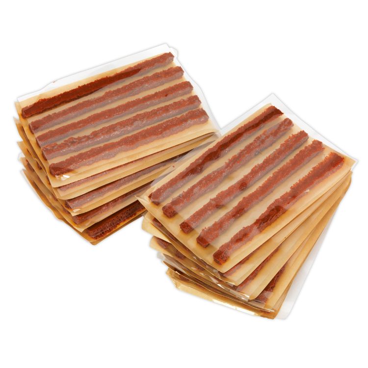 Sealey Temporary Puncture Repair Strips - Pack of 60