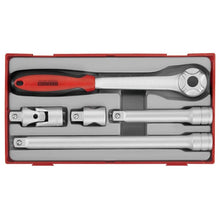 Load image into Gallery viewer, Teng Ratchet &amp; Accessories Set 1/2&quot; Drive 5pcs
