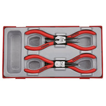 Load image into Gallery viewer, Teng Plier Set 5&quot; Circlip Vinyl Grip 4pcs
