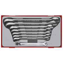 Load image into Gallery viewer, Teng Combination Spanner Set Rev Ratchet 8pcs
