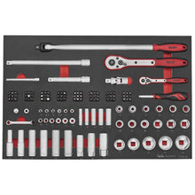 Load image into Gallery viewer, Teng Socket Set 1/4" and 1/2" Drive 126pcs
