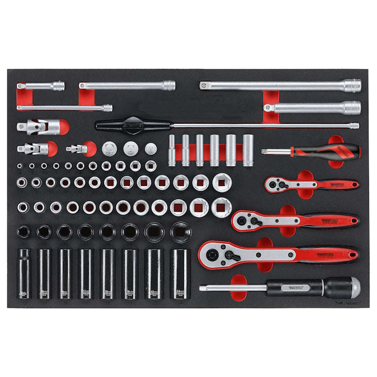 Teng Socket Set Mixed Drives 77pcs