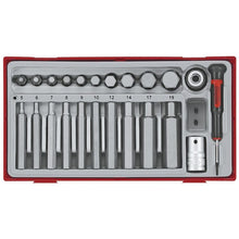 Load image into Gallery viewer, Teng Socket Set 1/2" Drive Hex Bit 23pcs
